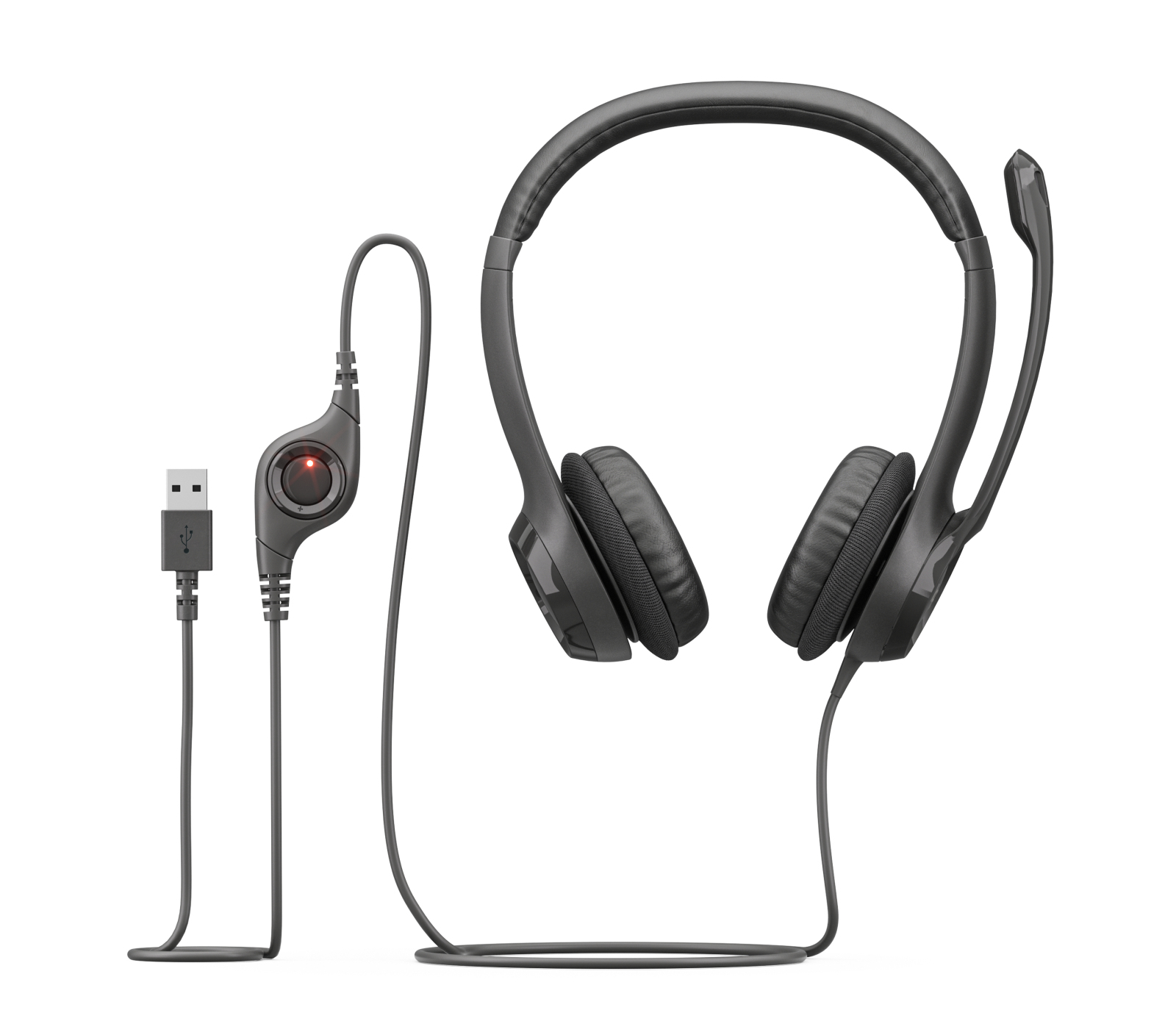Logitech Headset H390 Elektronik, Elektrisches Gerät, Mikrophon, Kopfhörer
