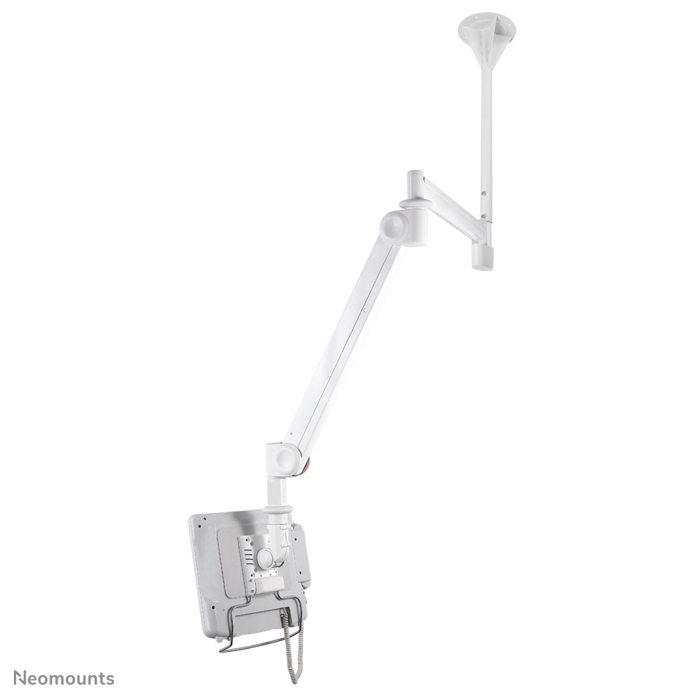 Neomounts Medizinische Deckenhalterung - 6 kg - 25,4 cm (10 Zoll) - 61 cm (24 Zoll) - 75 x 75 mm - 100 x 100 mm - Weiß