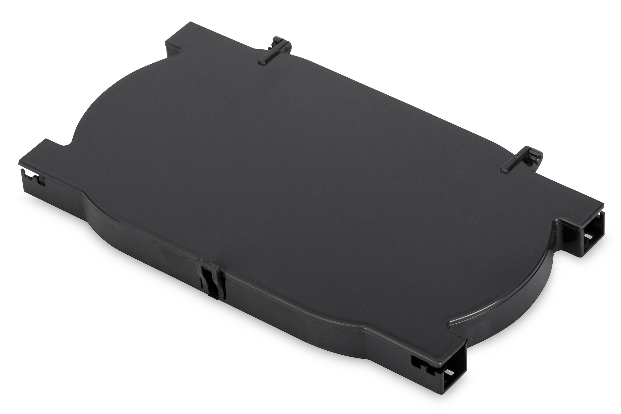 Plasticer Tray, Schwarze Ablage, Flachplatte, Kartenablage, Modulare Ablage