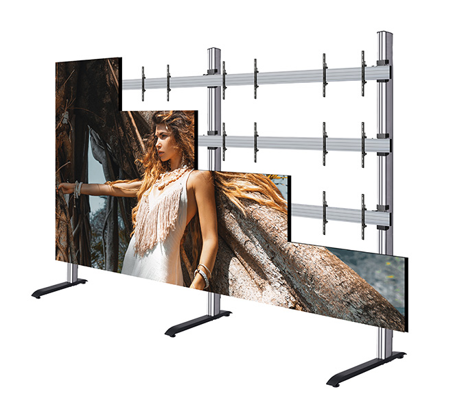 B-TECH SYSTEM X - 217 inch LG LSAC LED Bloc Ultimate Freestanding Videowall Display BT9370-LG-LSAC-4X4/BB B-TECH SYSTEM X - 217 inch LG LSAC LED Bloc Ultimate Freestanding Videowall Display BT9370-LG-LSAC-4X4/BB