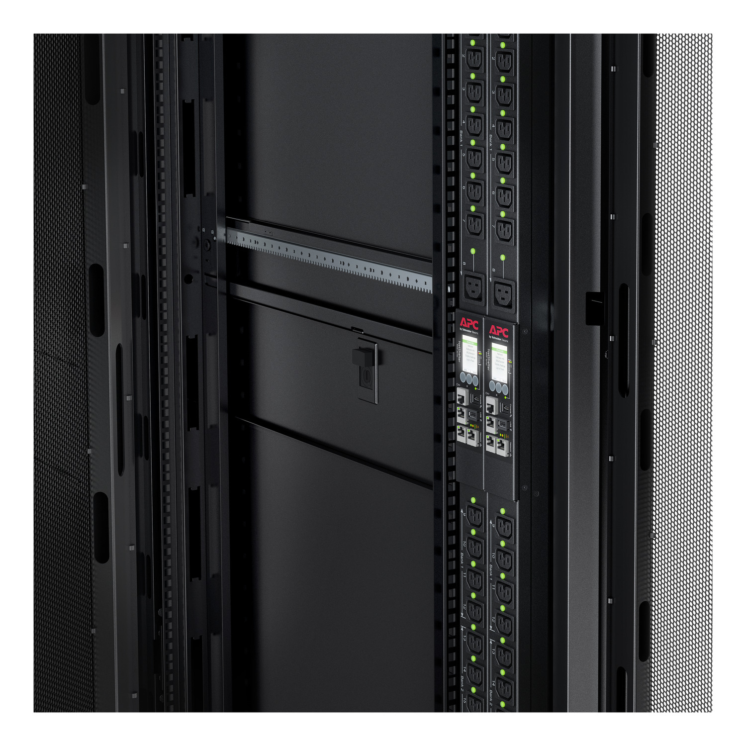 rack,  server,  power strip,  front panel,  APC power
