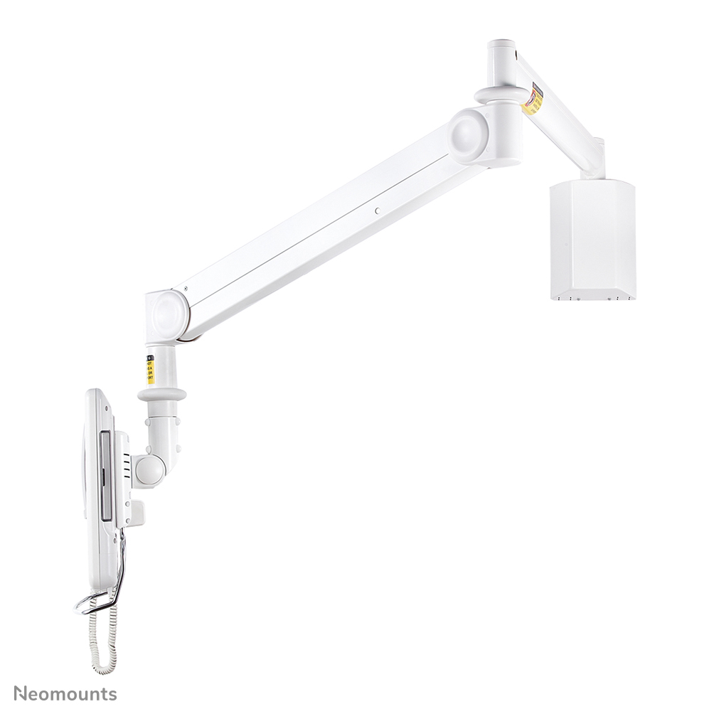 Neomounts Medizinische Wandhalterung - 6 kg - 25,4 cm (10 Zoll) - 61 cm (24 Zoll) - 100 x 100 mm - Höhenverstellung - Weiß
