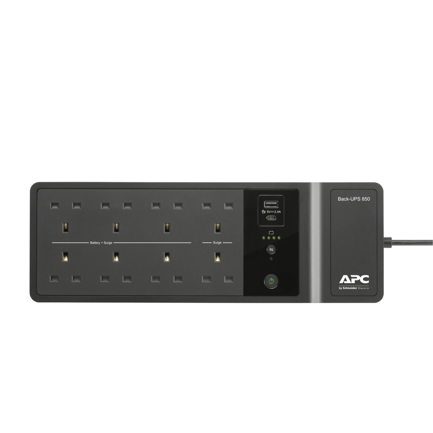 APC BE850G2-UK - Back-UPS 850VA, 230V, USB Type-C and A charging ports