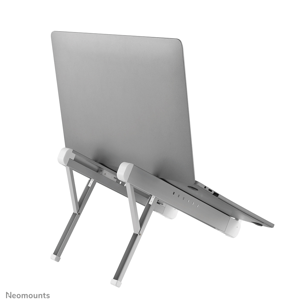 Neomounts faltbarer Laptop-Ständer - Notebook-Ständer - Silber - 27,9 cm (11 Zoll) - 43,2 cm (17 Zoll) - 279,4 - 431,8 mm (11 - 17 Zoll) - 5 kg