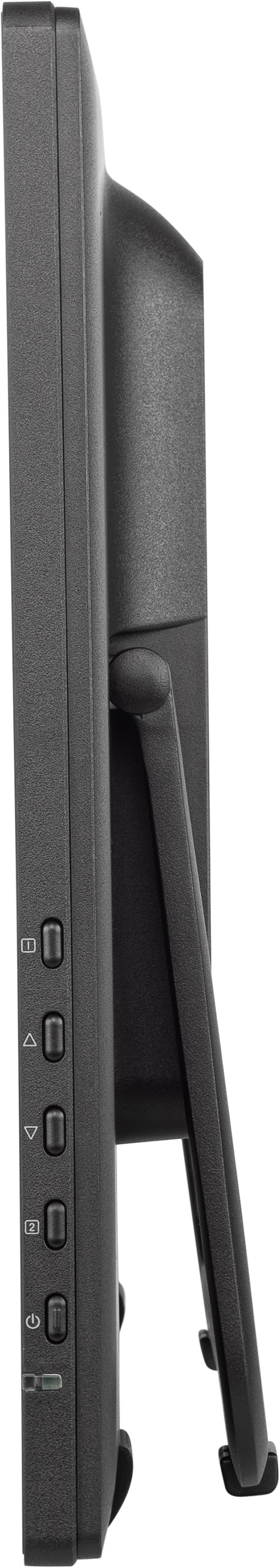 monitor, ständer, verstellbar, schwarz, anzeige