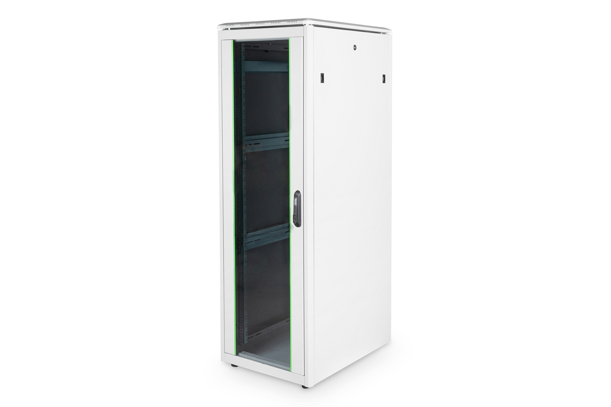 Serverrack, Schrank, Glass-Tür, Metallschrank, Eingeschlossener Rack