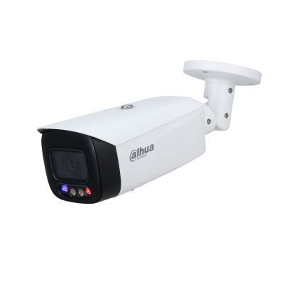 Dahua CCTV 5MP Smart Dual Light Active Deterrence Fixed-focal Bullet WizSense Network Camera, DH-IPC-HFW3549T1P-AS-PV-0280B-S5 Kamera, Elektronik, Videokamera
