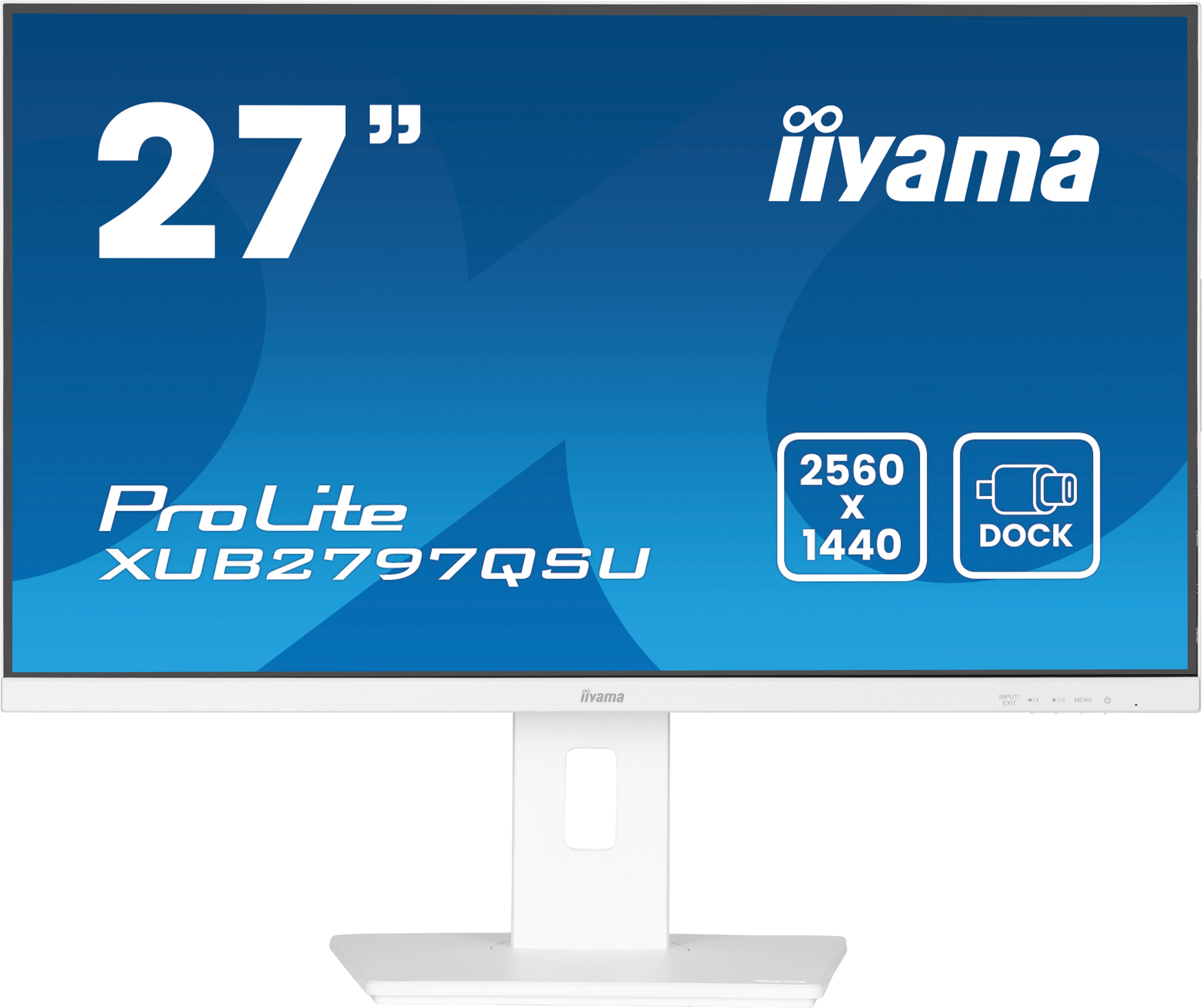 IIYAMA Monitor XUB2797QSU-W2 inkl. 5 Jahre Hersteller-Garantie Computerausrüstung, Überwachen, Bildschirm, FERNSEHER