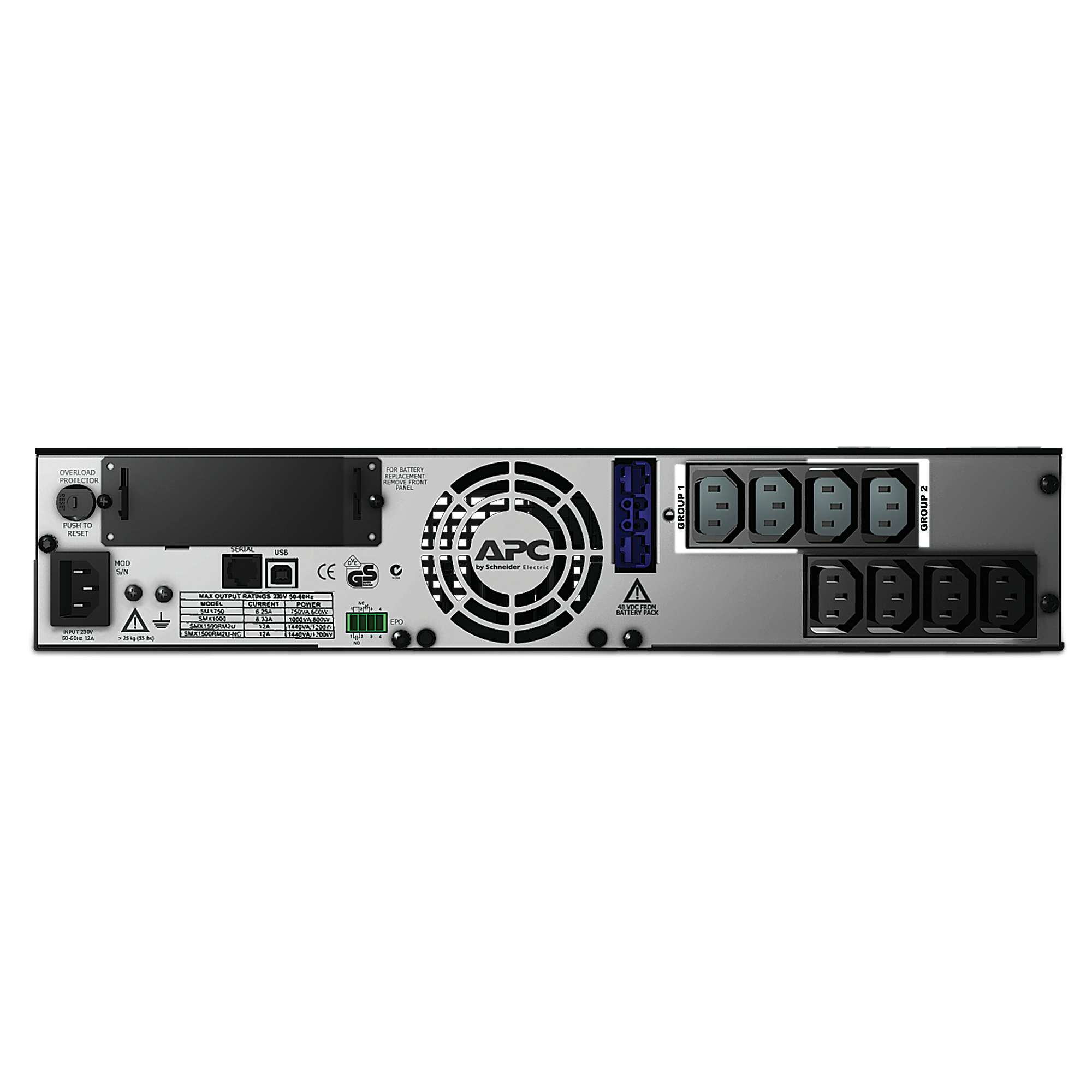 APC SMX1000I - Smart-UPS X 1000VA Rack/Tower LCD 230V APC SMX1000I - Smart-UPS X 1000VA Rack/Tower LCD 230V