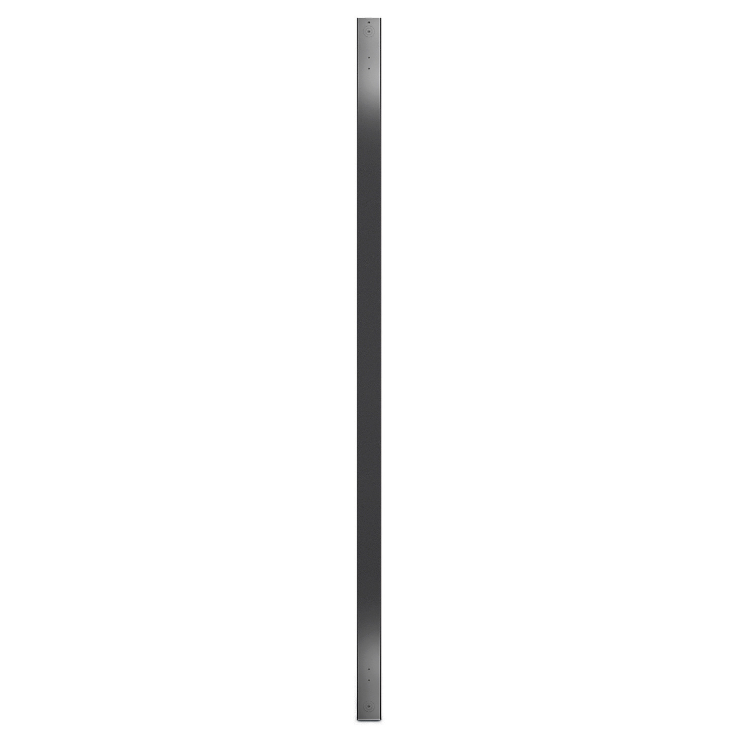 Stange, Garderobenstange, Schwarz, Aluminium, lineares Design