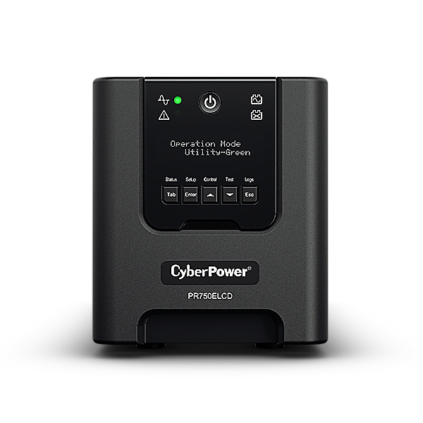 CyberPower PR750ELCDN SmartApp Line-Interactive 750VA/675W, Tower