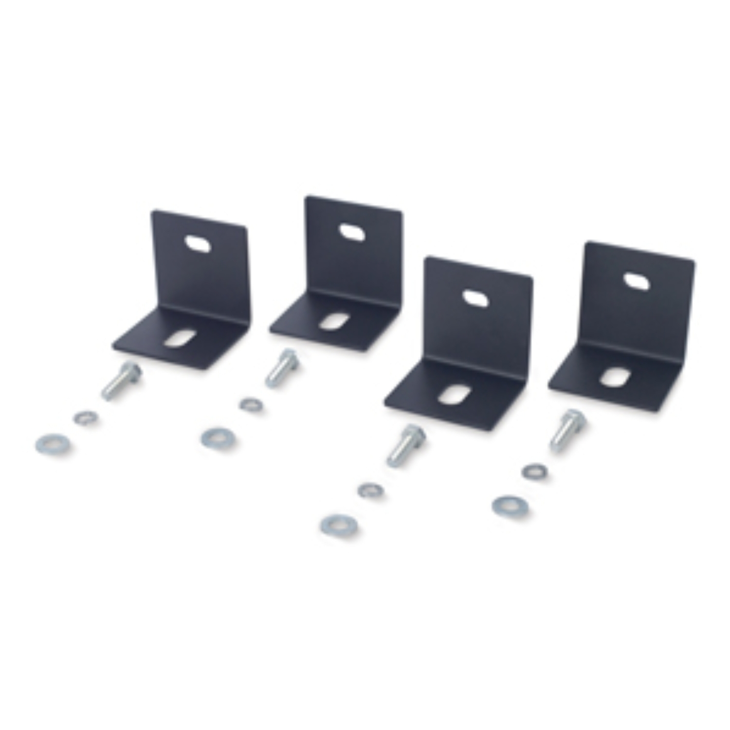L-Bügel, Montagewinkel, Stahl, Wandhalter, Abstandshalterko Kit