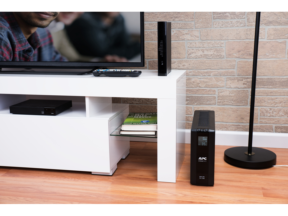 APC BR1300MI - Back UPS Pro BR 1300VA, 8 Outlets, AVR, LCD Interface