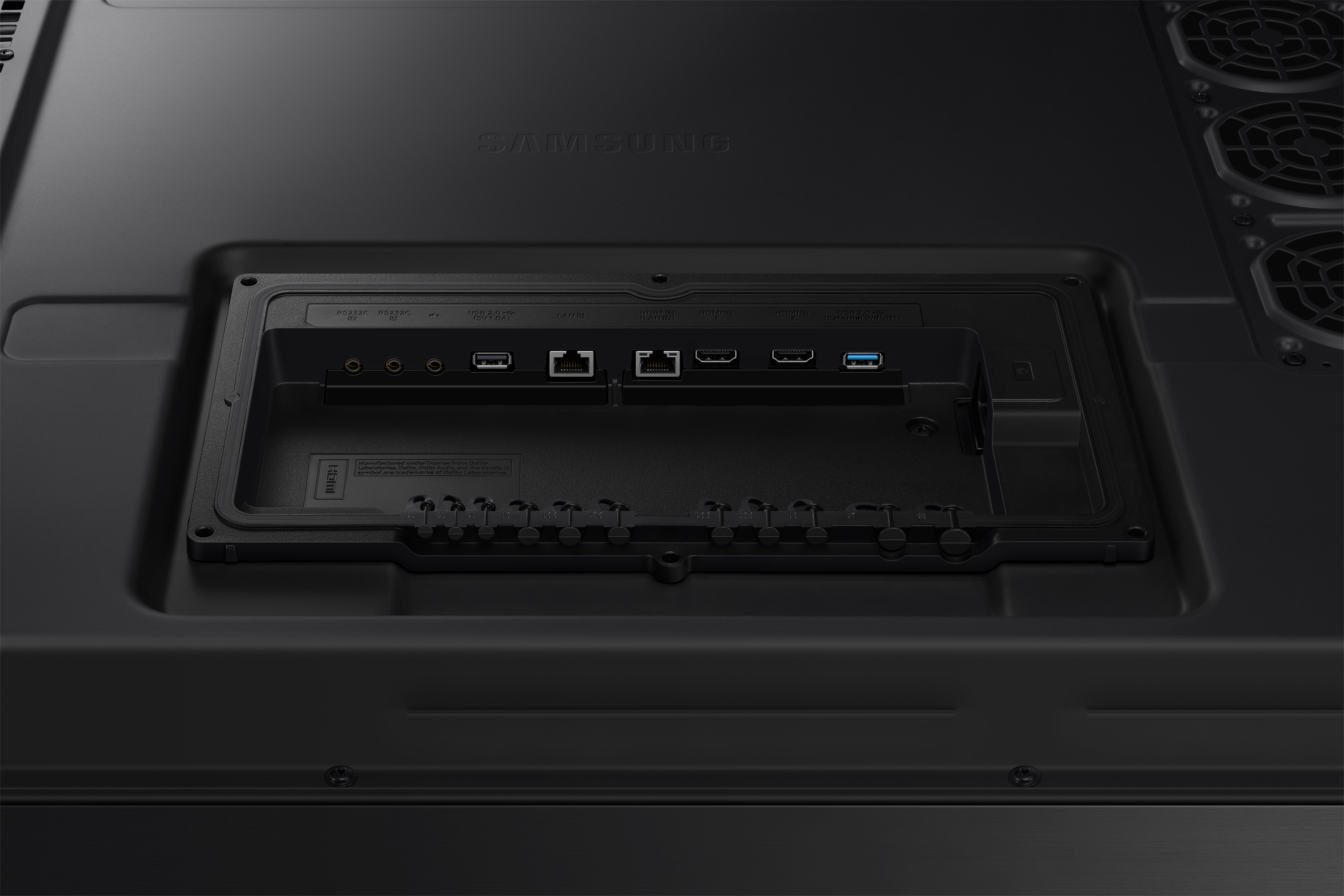 computer, gaming, Rückseite, Anschlüsse, Samsung