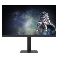 Monitor, LED, Gaming monitor, Weltraumszene, Astronaut
