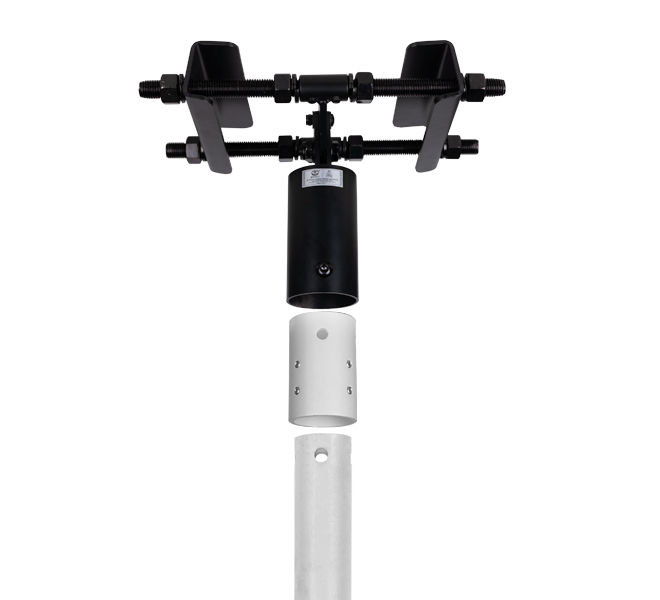 B-TECH SYSTEM V - Ø38mm Pole Adaptor for System 2 BT5950/W