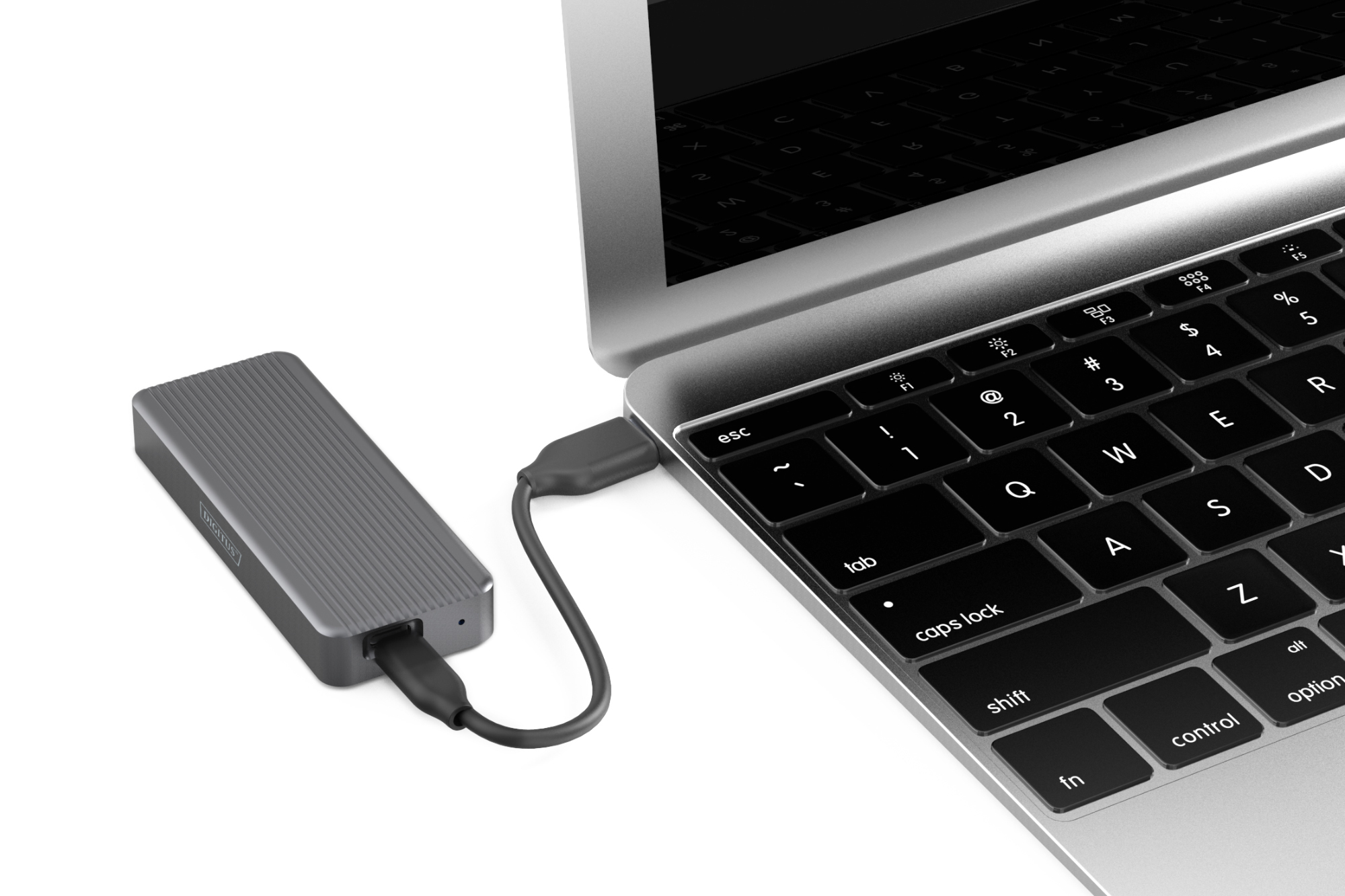 DIGITUS DA-71157 USB M.2 Festplattengehäuse, SSD, extern, NVMe , 20Gbps, USB 3.2 Gen2x2, Aluminium, inkl. Montagematerial DIGITUS DA-71157 USB M.2 Festplattengehäuse, SSD, extern, NVMe , 20Gbps, USB 3.2 Gen2x2, Aluminium, inkl. Montagematerial