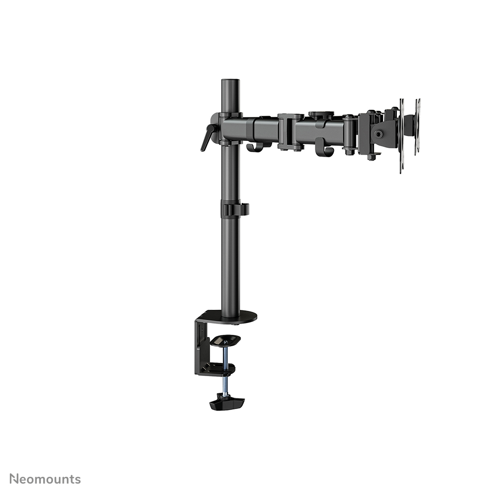 Neomounts Select Flachbild Tischhalterung - Klemme /Bolzen - 8 kg - 25,4 cm (10") - 68,6 cm (27") - 100 x 100 mm - Schwarz