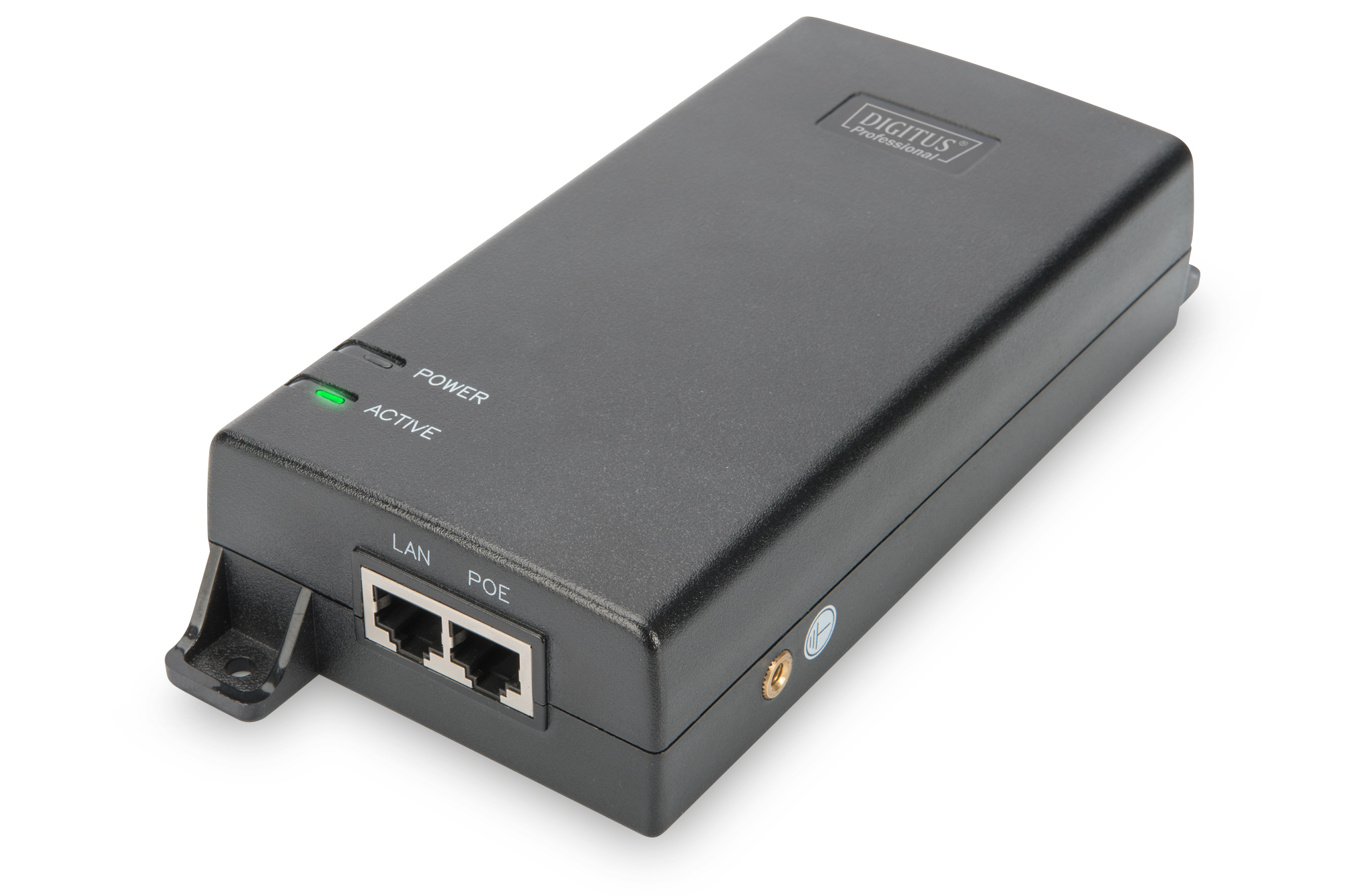 DIGITUS Gigabit Ethernet PoE Ultra Injektor, 802.3af/at, 60 W