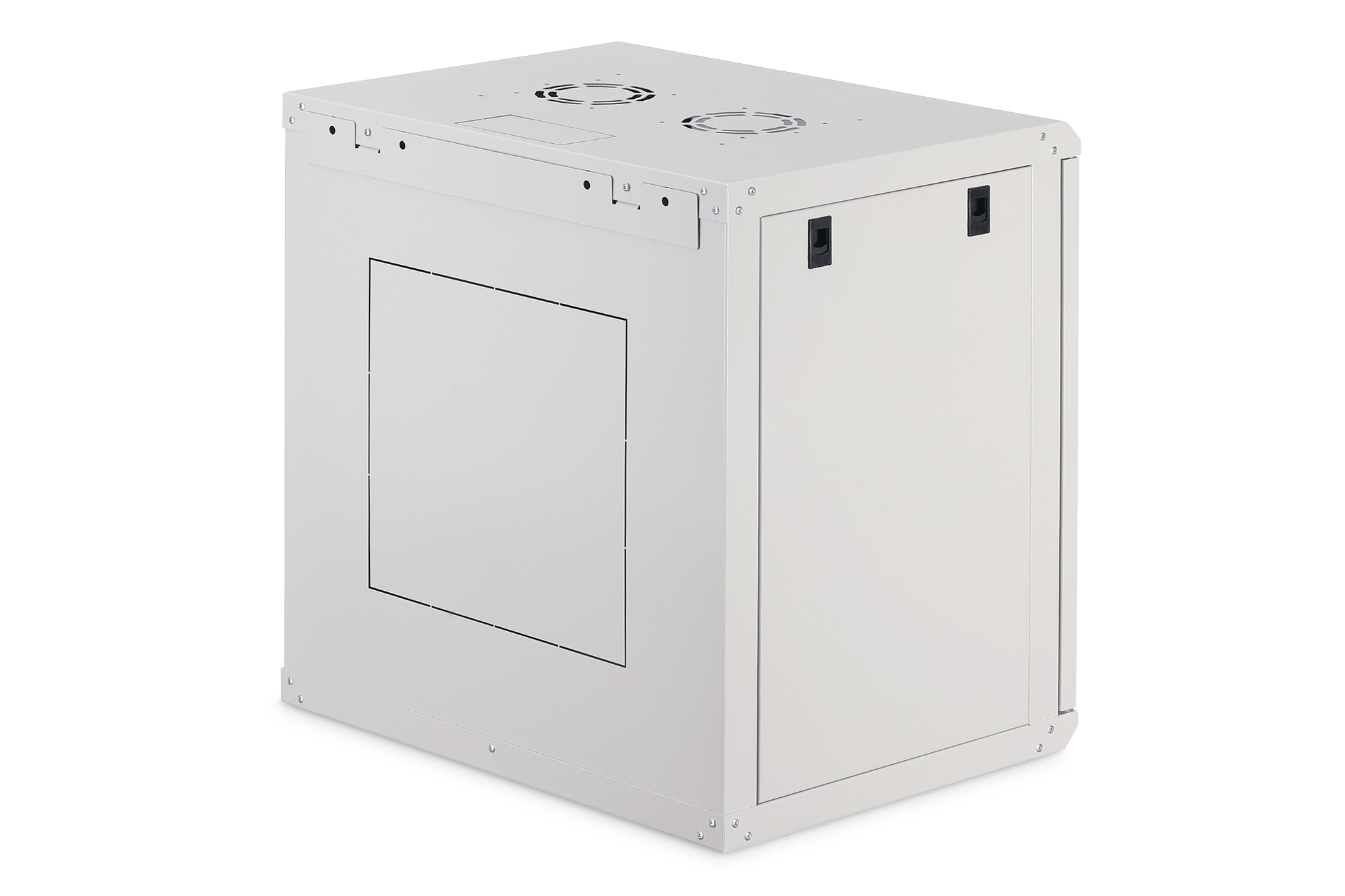 Serverrack, Computerschrank, Metallgehäuse, Kühlungslüfter, Werkzeugloses Frontpanel