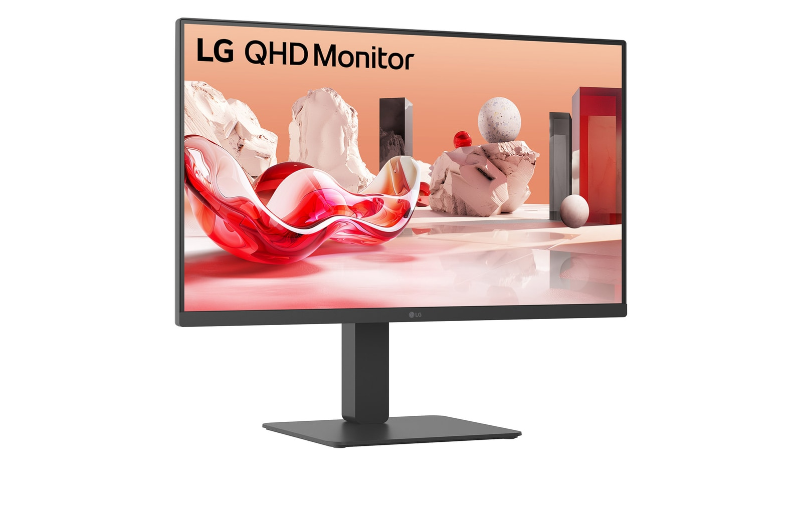 Monitor, LG, QHD, 24? inch, LED display