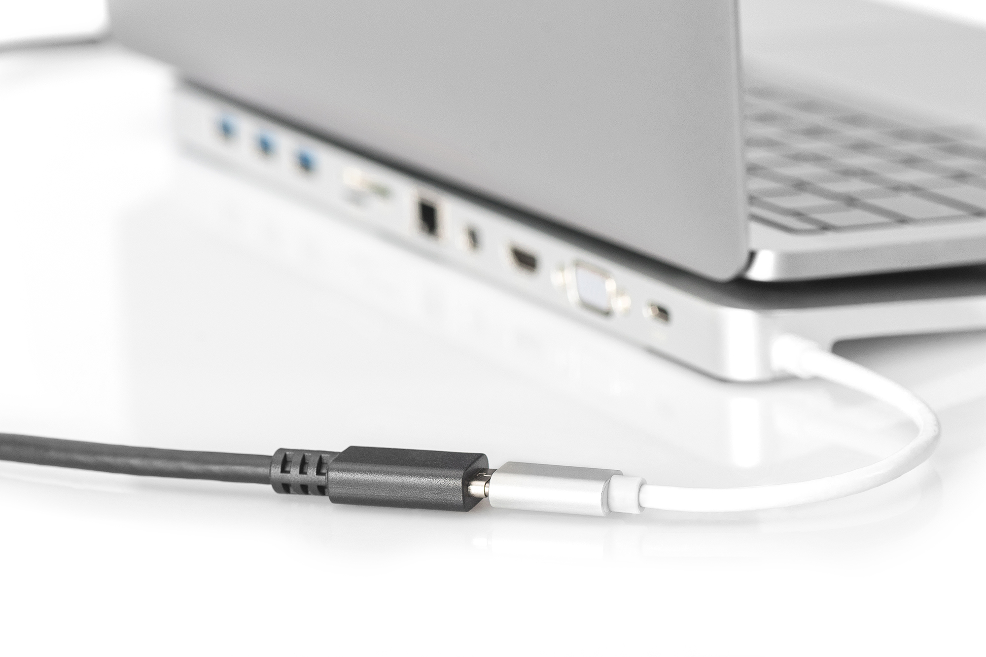 DIGITUS USB Type-C Verlängerungskabel, Typ C St/Bu, 0.7m