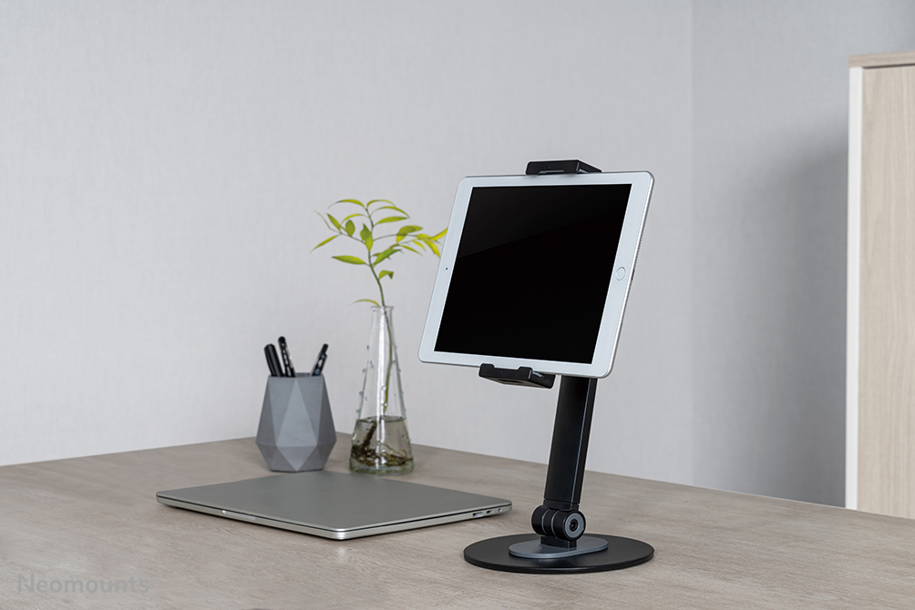 Neomounts Tablet-Ständer - Handy/Smartphone - Tablet/UMPC - Passive Halterung - Tisch/Bank - Schwarz