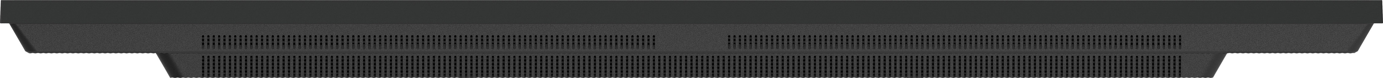 monitor, display, screen, dünne umrandung, schwarz