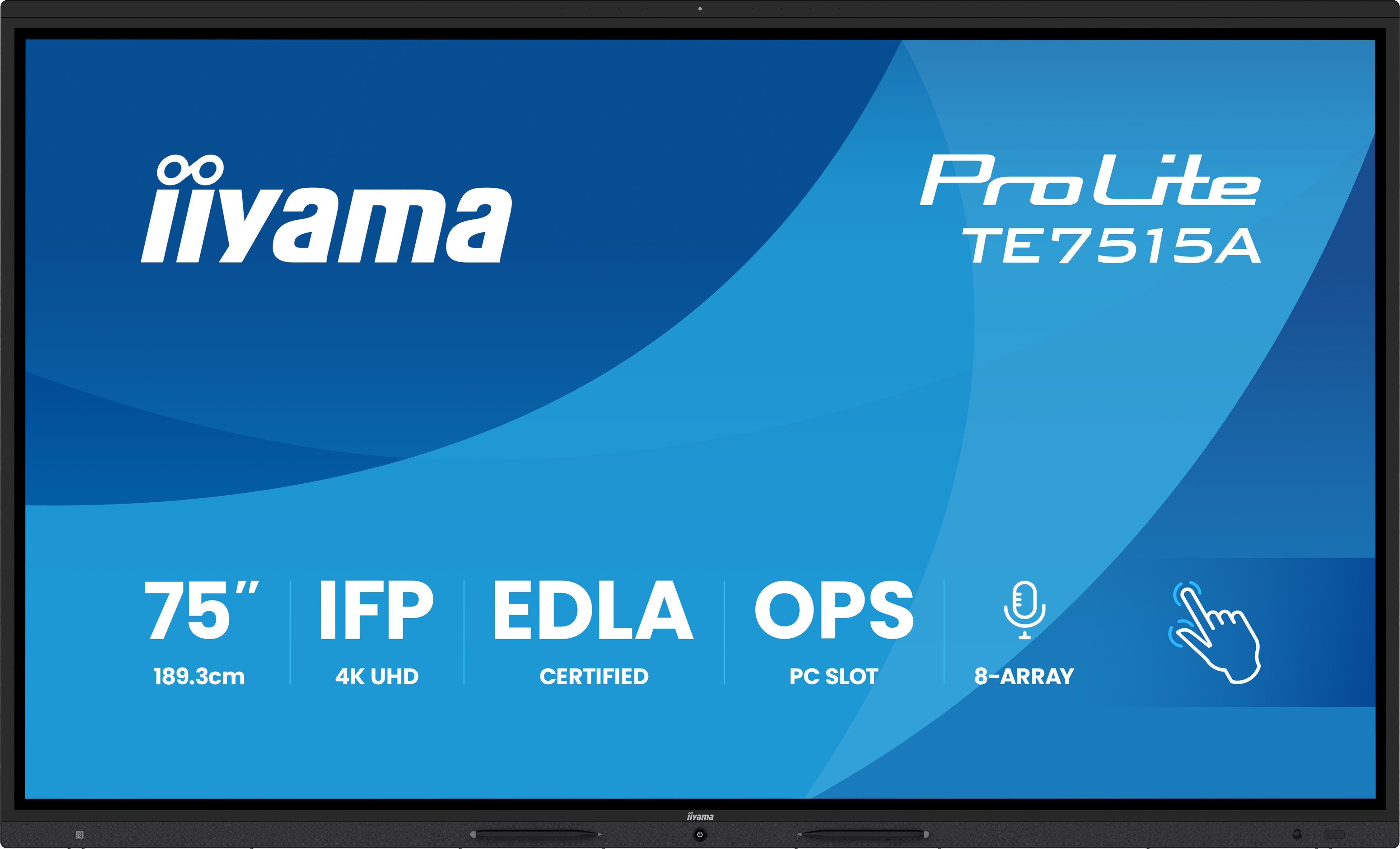 IIYAMA LFD ProLite TE7515A-B1AG Computerausrüstung, Überwachen, Bildschirm, FERNSEHER
