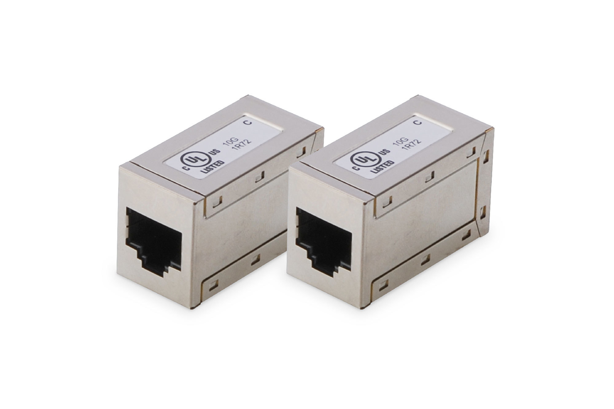 DIGITUS AT-AG-8-8-C6S-2 CAT 6, modulare Kupplung, geschirmt - 2 Stk. Kiste, Adapter, Elektronik, Hardware