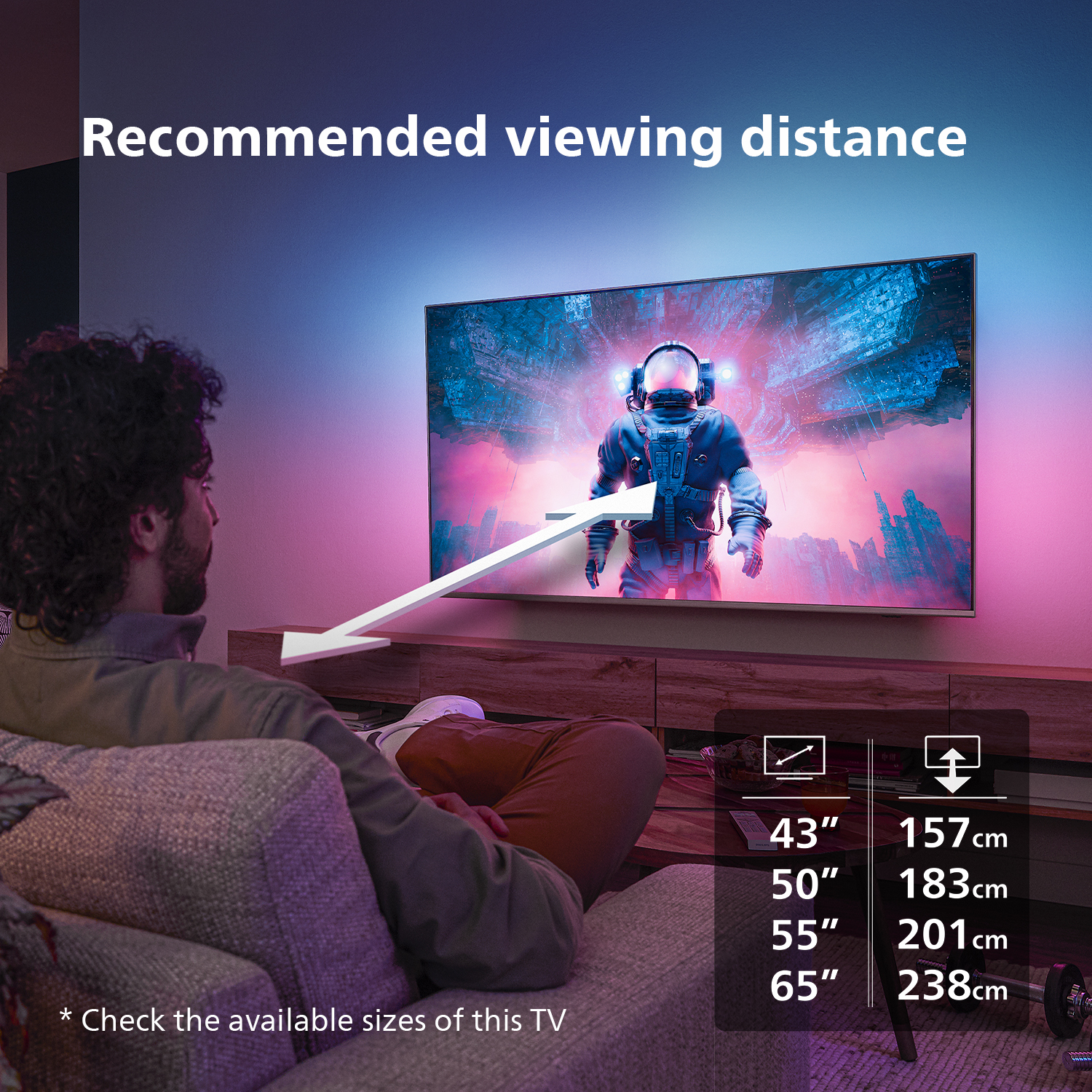 Philips TV  65PUS8909   (2024)