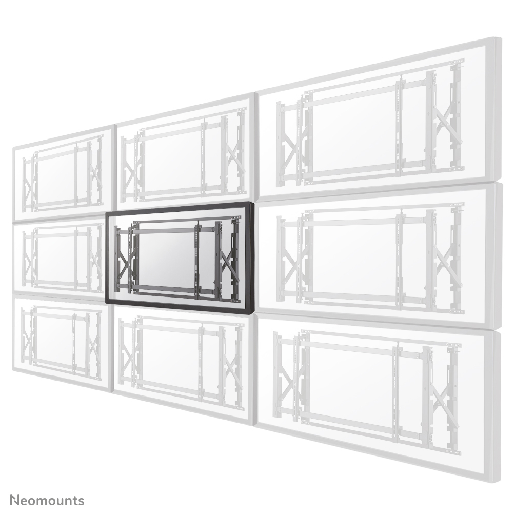 Neomounts LED-VW1750BLACK Videowall-Wandhalterung 32-55" - Pull-Out - max 35 kg Neomounts LED-VW1750BLACK Videowall-Wandhalterung 32-55" - Pull-Out - max 35 kg