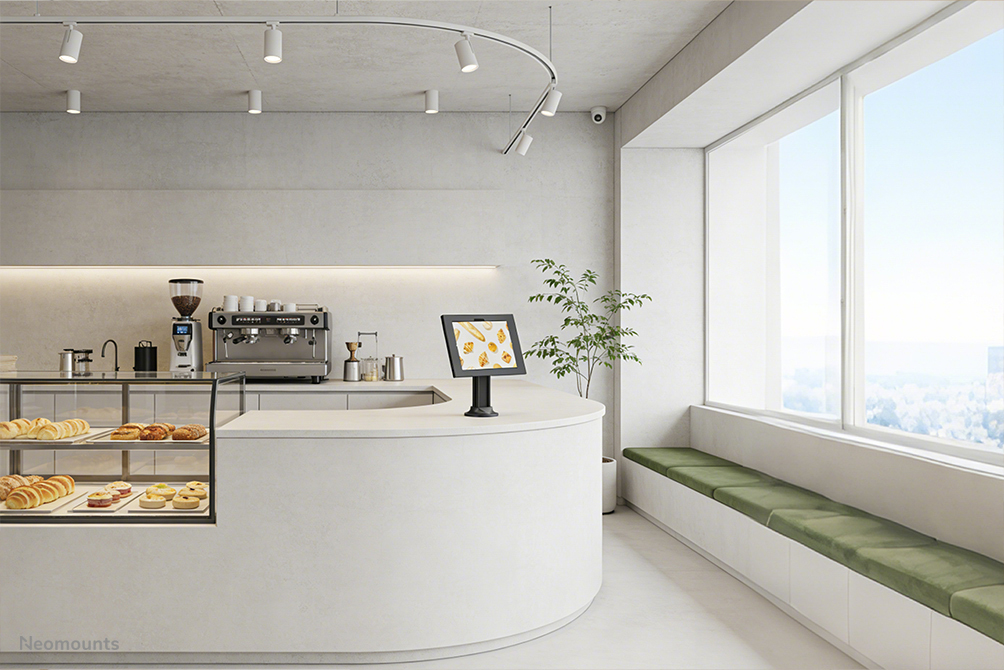 Kaffeeautomat, Espressomaschine, Backwaren, Theke, Kundentresen