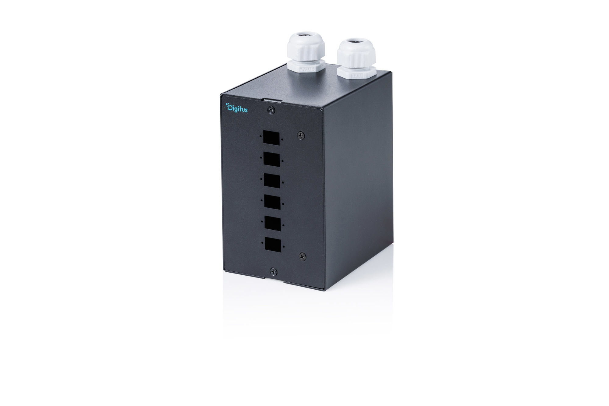 Netzteil, Montagebox, DC-Block, Kabelanschluss, Schraubklemmen