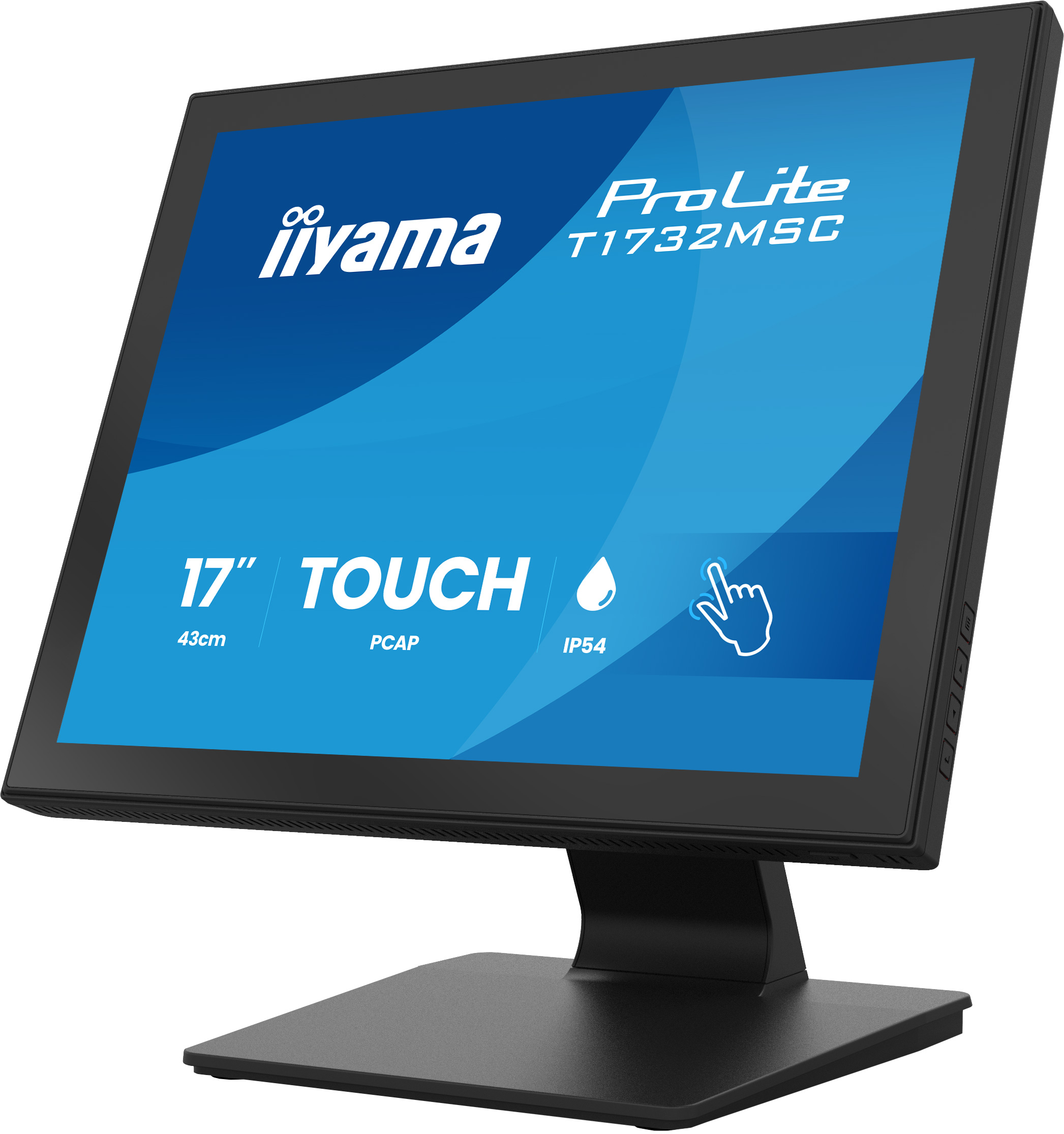15.6 Zoll, Touchscreen, PCAP, Monitorständer, IP54