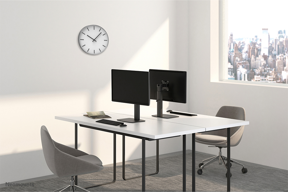 Neomounts Monitor-Tischhalterung - Freistehend - 7 kg - 25,4 cm (10 Zoll) - 81,3 cm (32 Zoll) - 100 x 100 mm - Schwarz