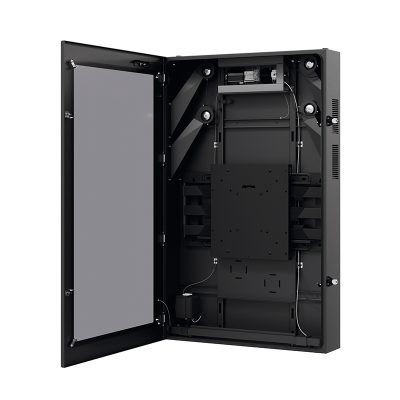 Servergehäuse, Mini-ITX, Rackmount, Schwarz, Lüfterlos