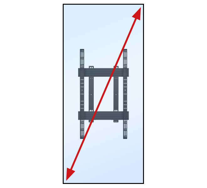 B-TECH SYSTEM X - XL Portrait Wall Mount For 21:9 Ultrawide Displays (VESA 1500 x 600) BT9923/B B-TECH SYSTEM X - XL Portrait Wall Mount For 21:9 Ultrawide Displays (VESA 1500 x 600) BT9923/B