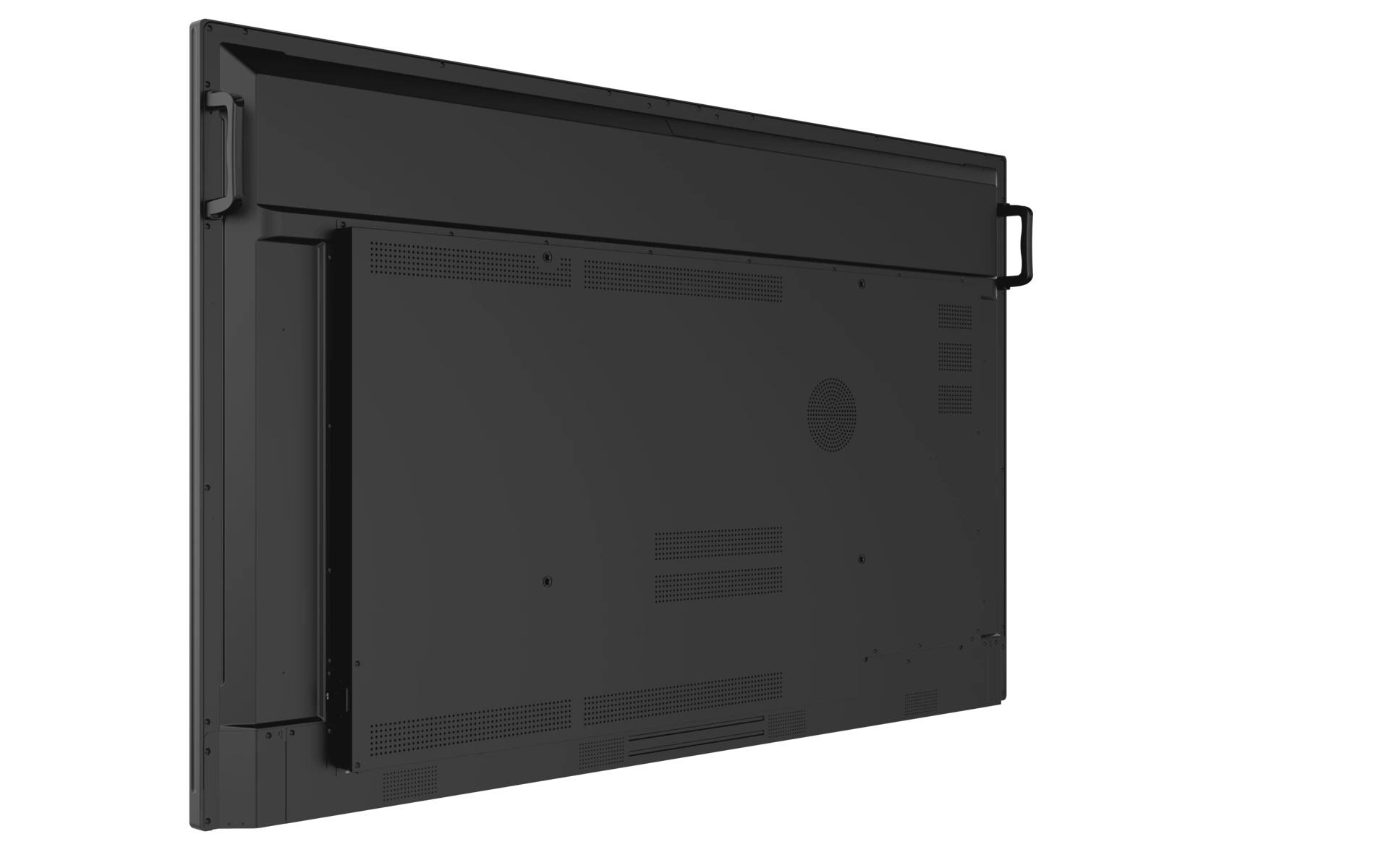 Monitor, Rückseite, Wandmontage, Belüftung, Griff