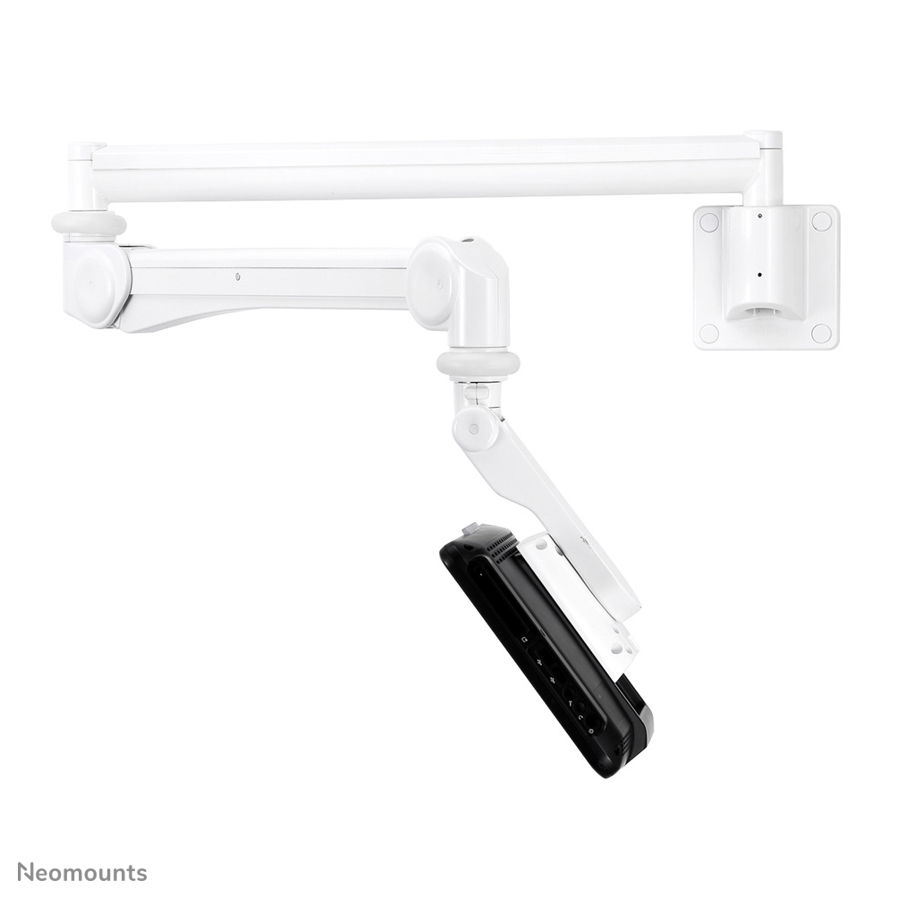 Neomounts Medizinische Wandhalterung - 3 kg - 25,4 cm (10 Zoll) - 61 cm (24 Zoll) - 100 x 100 mm - Höhenverstellung - Weiß