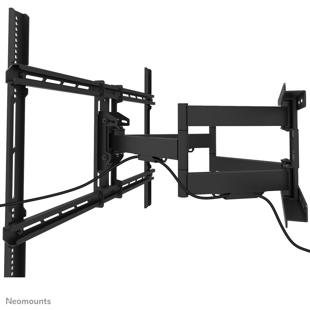 Neomounts Select Schwerlast-TV-Wandhalterung - 125 kg - 139,7 cm (55 Zoll) - 2,79 m (110 Zoll) - 800 x 600 mm - Höhenverstellung - Schwarz