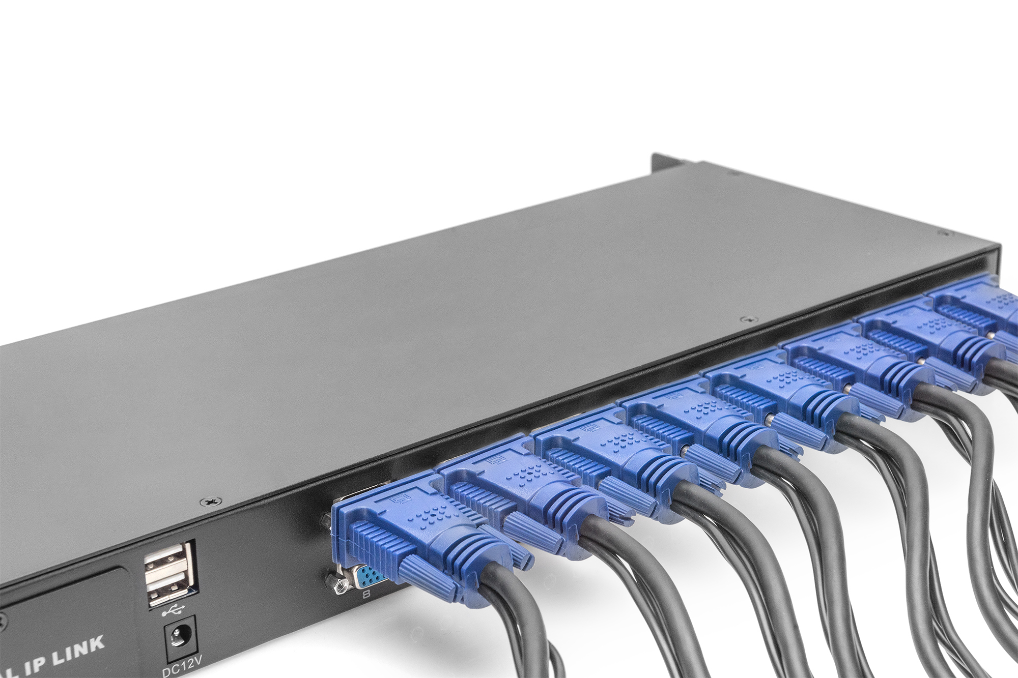 DIGITUS DS-72214 Modularer KVM Switch 16 Port VGA, Aufrüstkit, kaskadierbar, opt. IP Zugriff DIGITUS DS-72214 Modularer KVM Switch 16 Port VGA, Aufrüstkit, kaskadierbar, opt. IP Zugriff