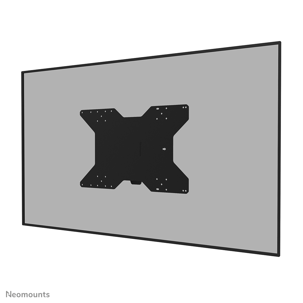 Monitor-Halter, VESA-Platte, TV-Wandhalter, schwarz Metall, verstellbare Arme