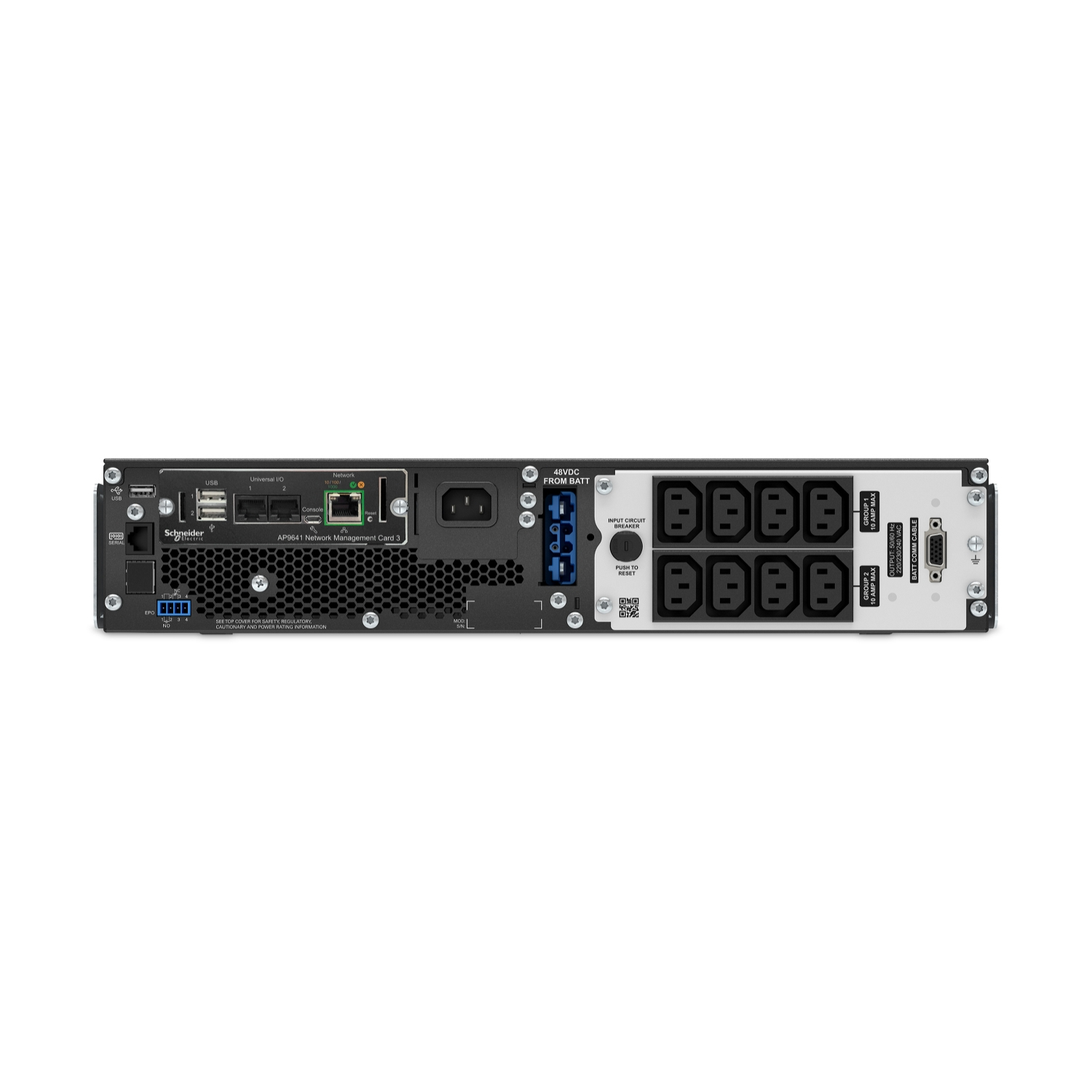 Server, Rackmount, Power supply, 8-Port outlets, Network management