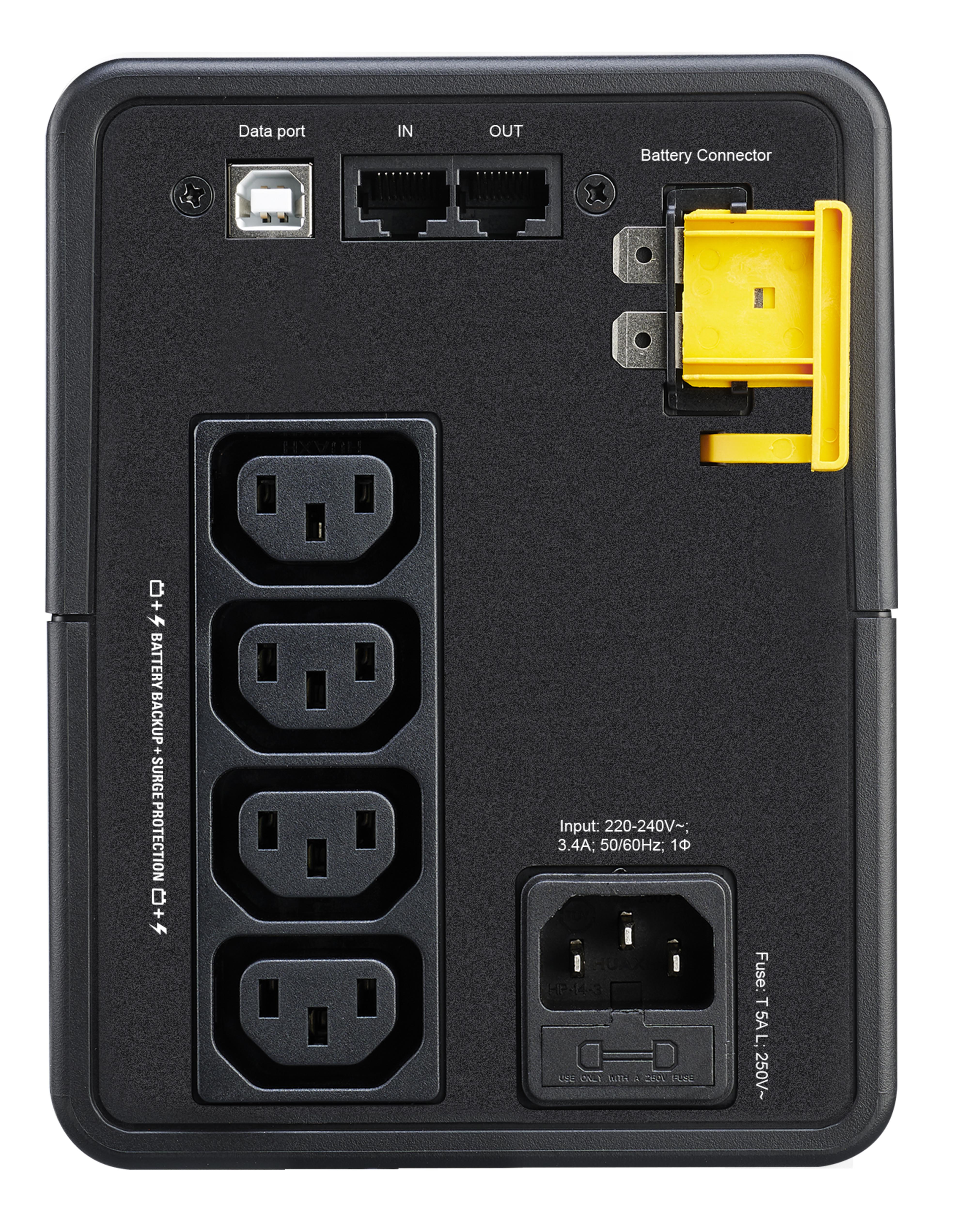 APC BX750MI - Back-UPS 750VA, 230V, AVR, IEC Sockets APC BX750MI - Back-UPS 750VA, 230V, AVR, IEC Sockets