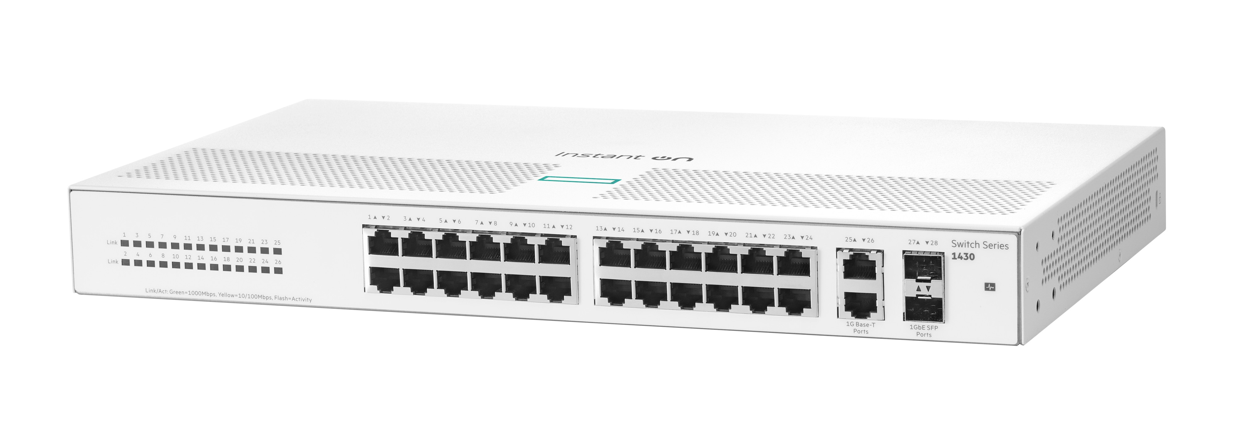 HPE Switch R8R50A Networking Instant On 1430 26G 2SFP Switch Elektronik, Hardware, Computerausrüstung, Knotenpunkt