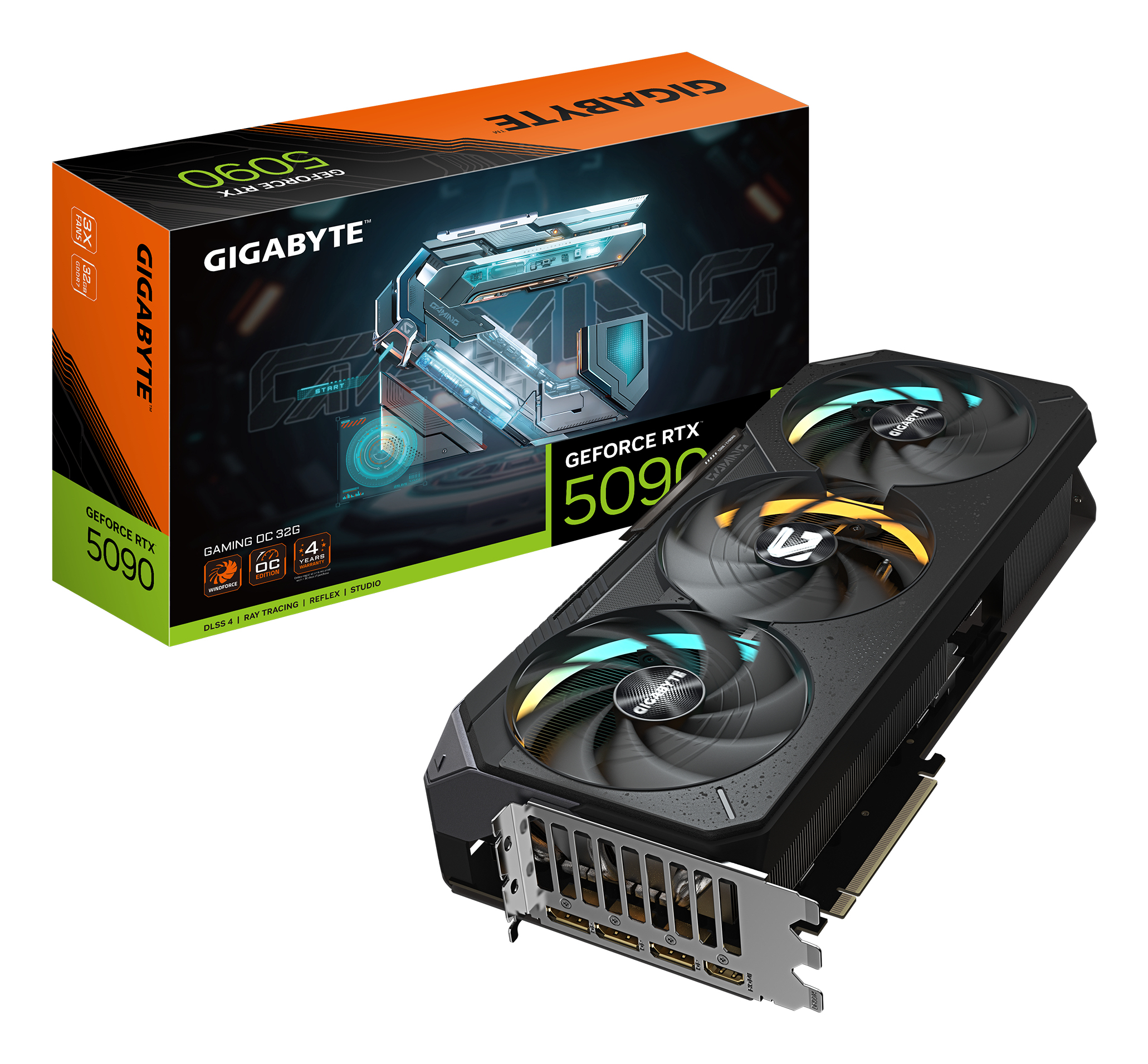 VGA Gigabyte GeForce RTX 5090 Gaming OC 32G (3x DP + 1x HDMI) Computerausrüstung, Elektronik, Hardware, Adapter