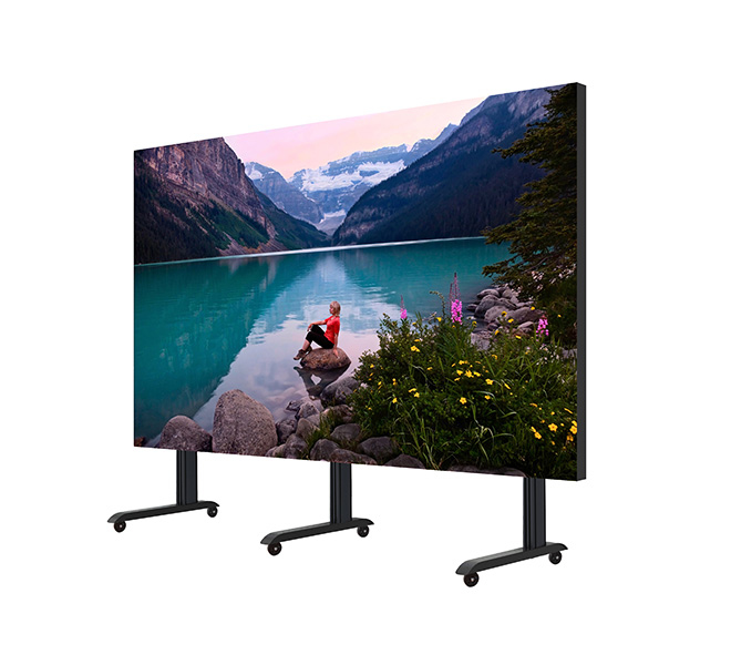 B-TECH SYSTEM X - Mobile Stand For LG 163inch All-In-One dvLED Displays BT83LG163-M/BB