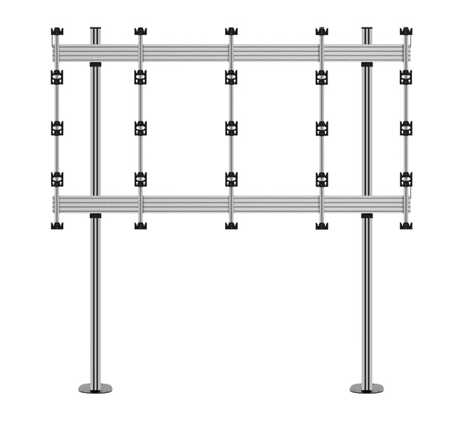 B-TECH SYSTEM X - Bolt-Down Stand for INFiLED WP Series 4x4 DVLED Videowalls BT93INFWP-B-4X4/BB B-TECH SYSTEM X - Bolt-Down Stand for INFiLED WP Series 4x4 DVLED Videowalls BT93INFWP-B-4X4/BB