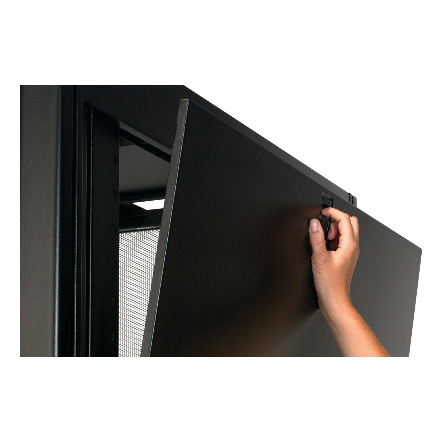 Monitor, Monitorständer, Flachbildschirm, Schwarz, Belüftungsnetz